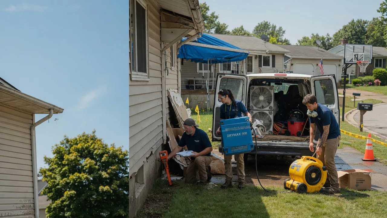 Ceiling Leak Cleanup in Scranton, IA near me